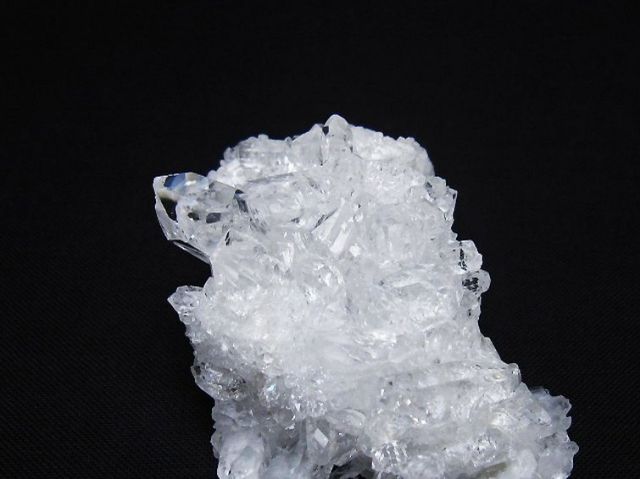 アーカンソー州産水晶クラスター[T386-7671]
