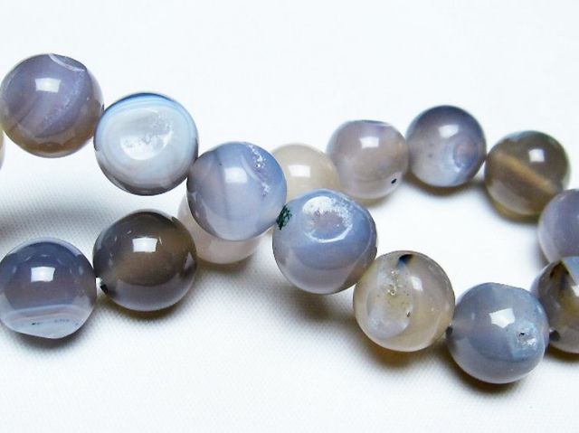 アゲート笑口ブレスレット 12mm [T39-2852]