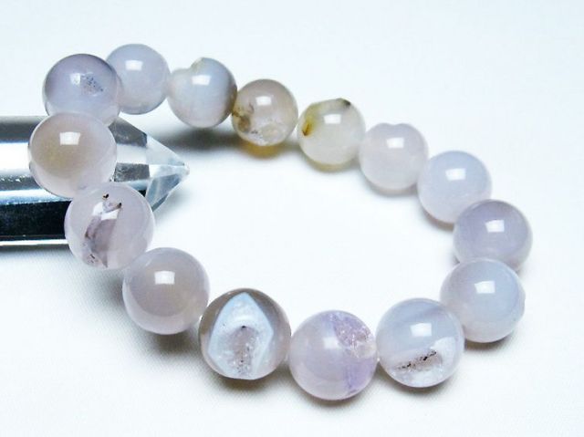 アゲート笑口ブレスレット 14mm [T39-2942]