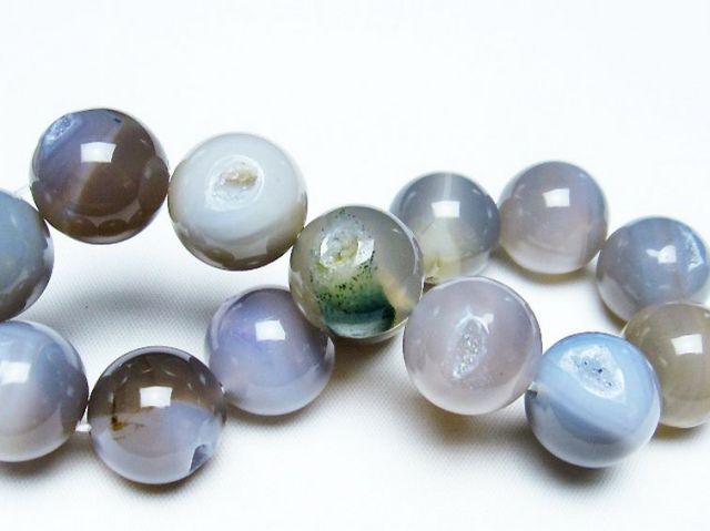 アゲート笑口ブレスレット 16mm [T39-2949]