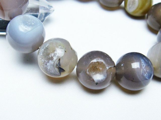 アゲート笑口ブレスレット 16mm [T39-2959]