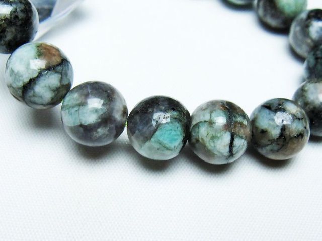 エメラルドブレスレット 13mm [T398-9485]