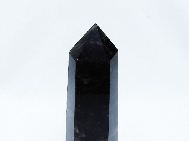 モリオン 純天然 黒水晶 六角柱 [t401-4590]
