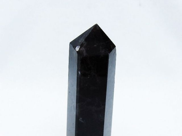 モリオン 純天然 黒水晶 六角柱 [t401-4602]