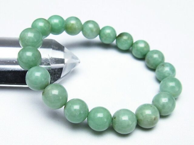 エメラルドブレスレット10mm[T402-3077]