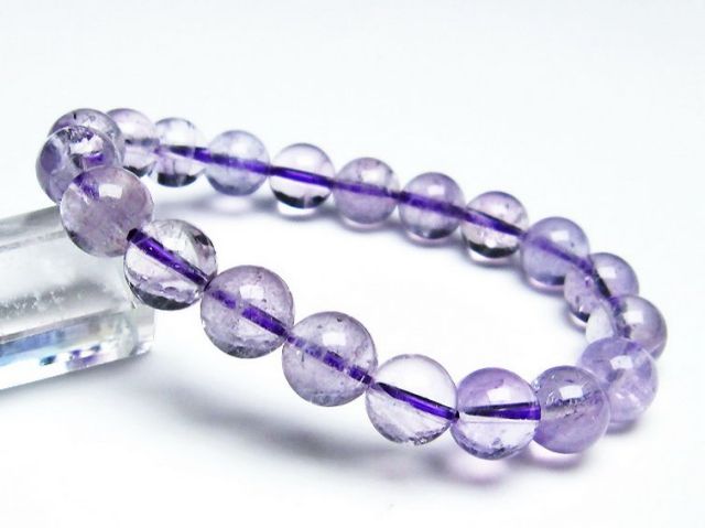パワーストーン  アメジストブレスレット 10mm [T403-17227]1枚目