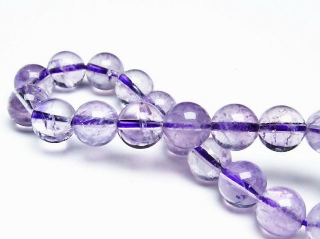 パワーストーン  アメジストブレスレット 10mm [T403-17227]2枚目