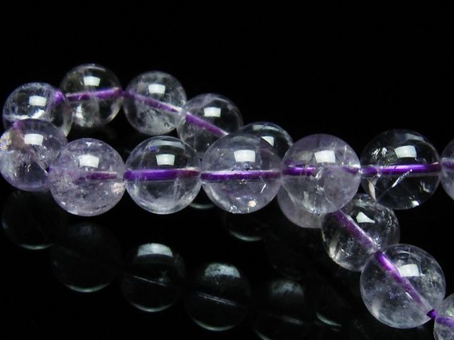 アメジストブレスレット 12mm [T403-17550]