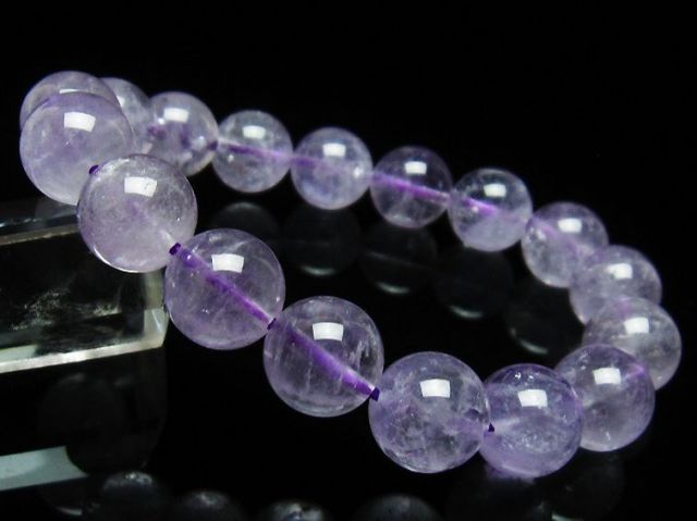アメジストブレスレット 12mm [T403-17553]