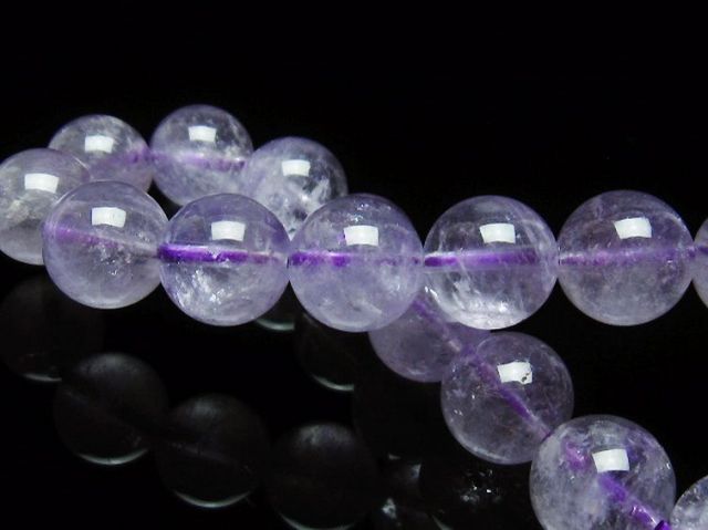 アメジストブレスレット 12mm [T403-17553]