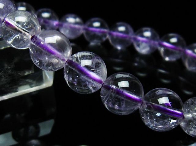 アメジストブレスレット 10mm [T403-17579]