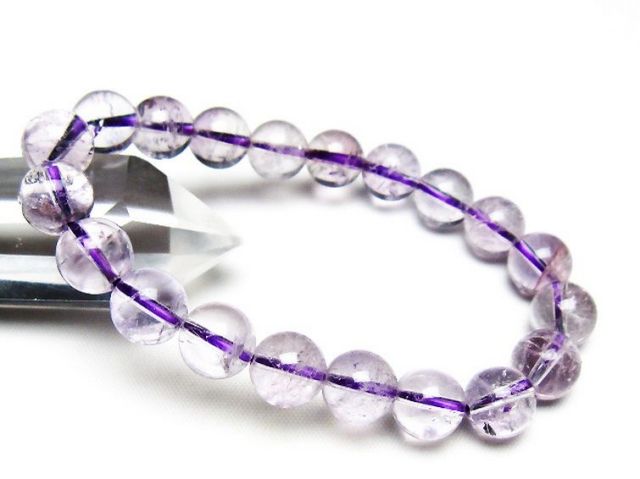 アメジストブレスレット 10mm [T403-18236]