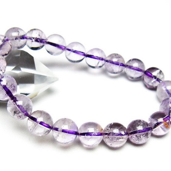 アメジストブレスレット 10mm [T403-18259]