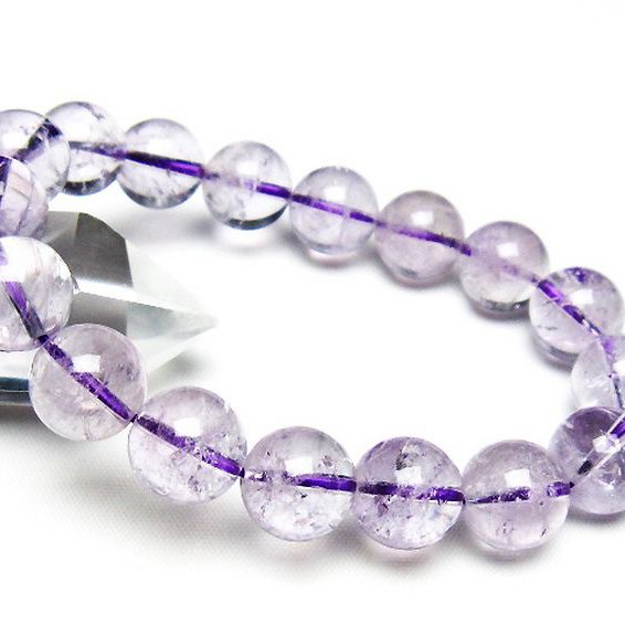 アメジストブレスレット 10mm [T403-18283]