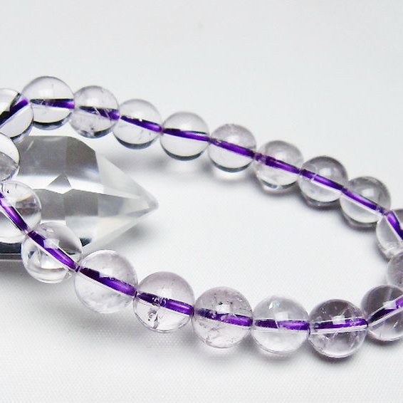 アメジストブレスレット 10mm [t403-18519]