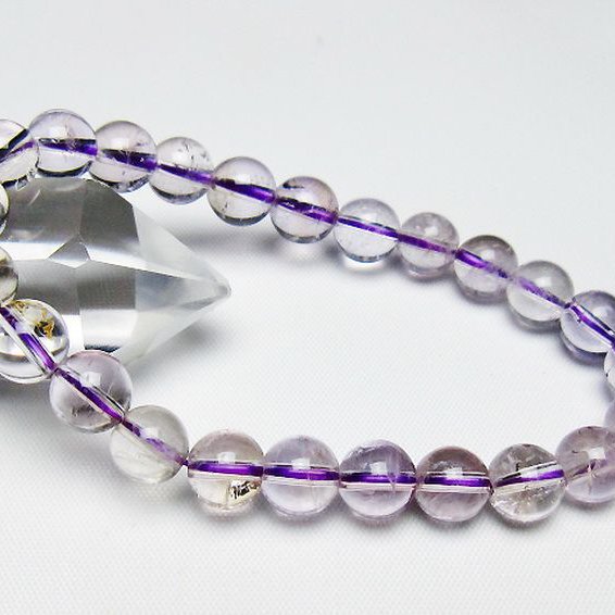 アメジストブレスレット 8mm [t403-18533]