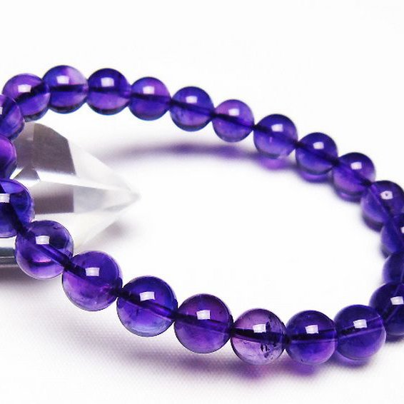 アメジストブレスレット 8mm [T406-3556]