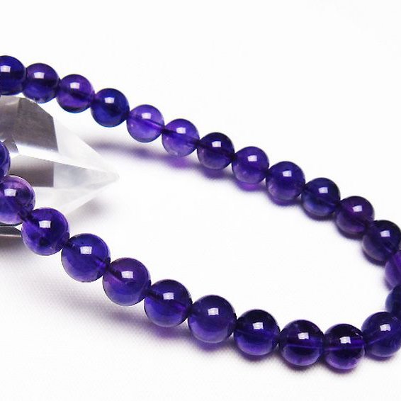 アメジストブレスレット 7mm [T406-3561]