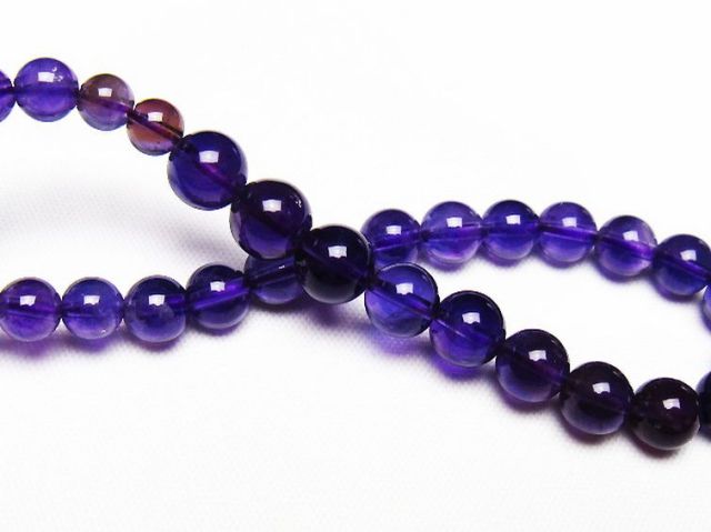 アメジストブレスレット 5mm [T406-3566]