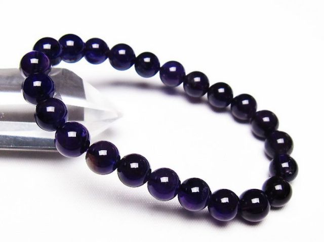 アメジストブレスレット 8mm [T406-3591]