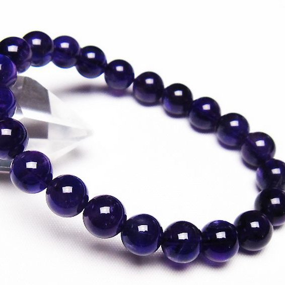 アメジストブレスレット 9mm [T406-3592]