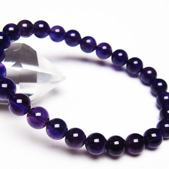 アメジストブレスレット 7mm [T406-3632]
