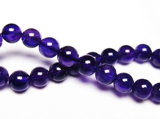 アメジストブレスレット 8mm [T406-3647]