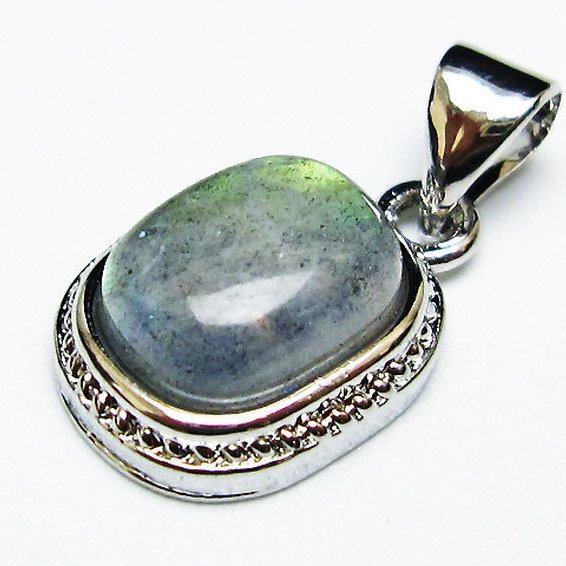 ラブラドライトペンダント[T409-3992]