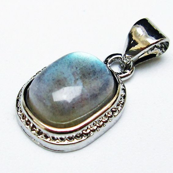 ラブラドライトペンダント[T409-3999]