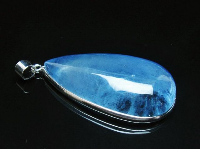 パワーストーン 天然石 アクアマリンペンダント[T415-516]