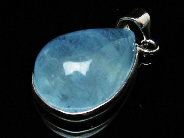 パワーストーン 天然石 アクアマリンペンダント[T415-637]