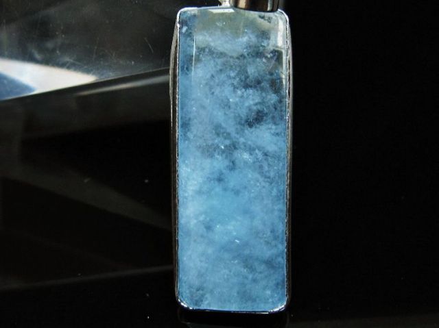 パワーストーン 天然石 アクアマリンペンダント[T415-733]