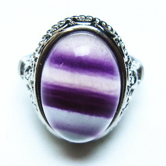 フローライト 指輪(14号)[T426-7860]