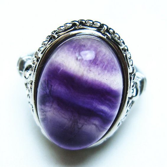 フローライト 指輪(14号)[T426-7871]