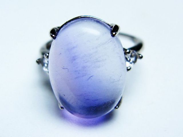 パワーストーン天然石パープルフローライト246gNo.962