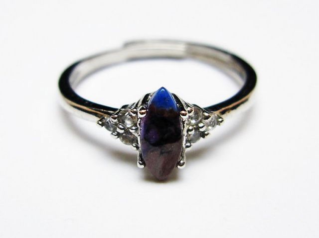 スギライト指輪(16号)[T427-4777]