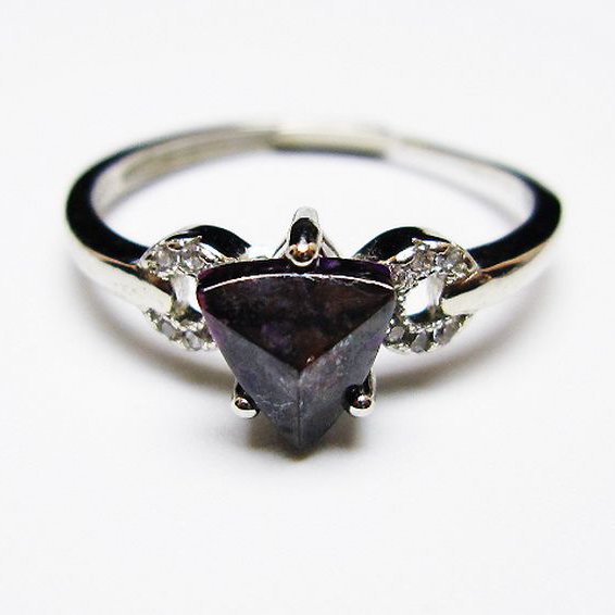 スギライト指輪(21号)[T427-4785]