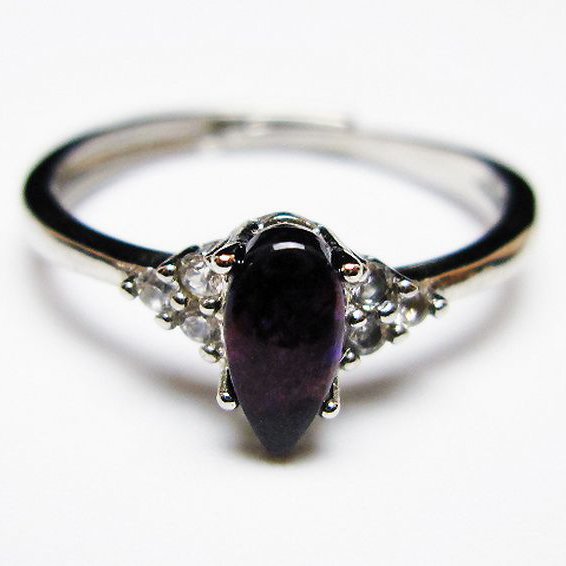 スギライト指輪(18号)[T427-4802]