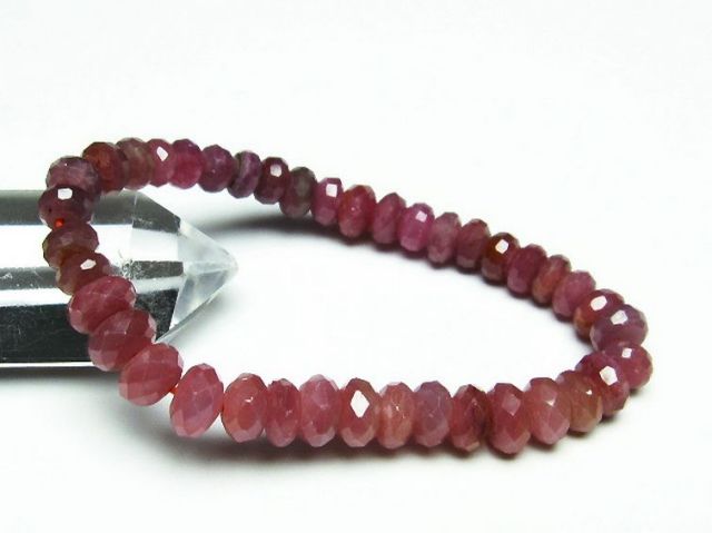 ルビーブレスレット7mm[T430-4530]