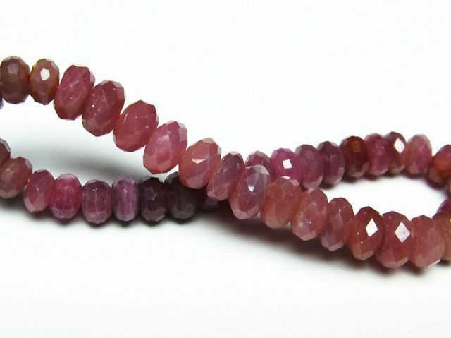 ルビーブレスレット7mm[T430-4530]