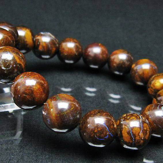 アイアンオパール ブレスレット14mm[T435-8051]