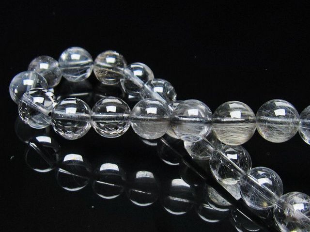 放射プラチナルチルブレスレット 8mm [t437-2312]