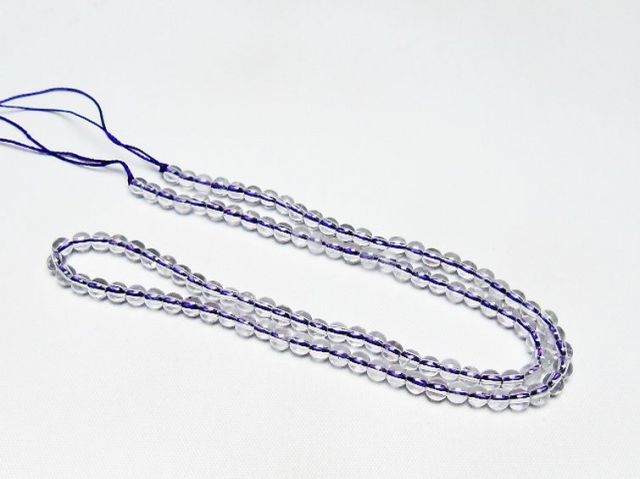 アメジスト一連 4mm ビーズ [t438-5512]