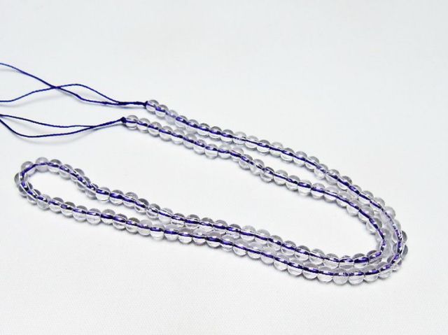 アメジスト一連 4mm ビーズ [t438-5550]