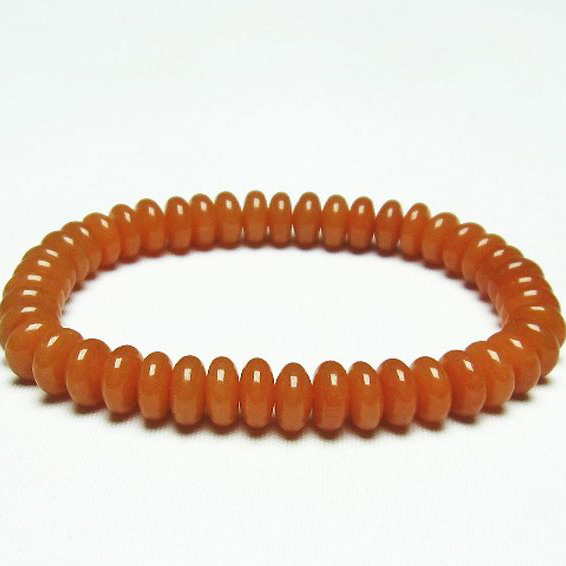 赤インド翡翠 ブレスレット8mm[T445-1803]