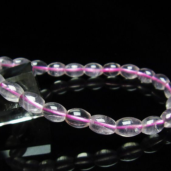 ローズクォーツ 天珠 ブレスレット