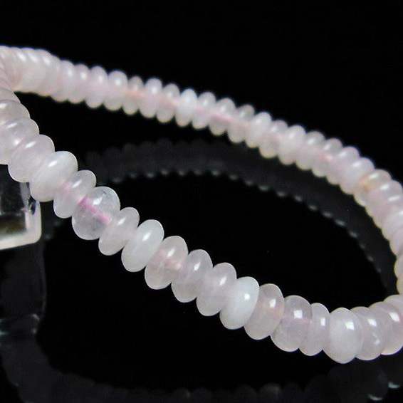 ローズクォーツブレスレット6mm[T446-2254]