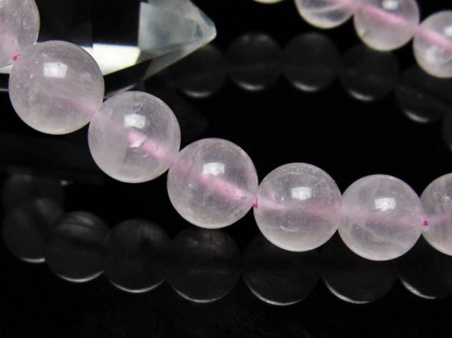 ローズクォーツブレスレット 10mm [t446-2757]