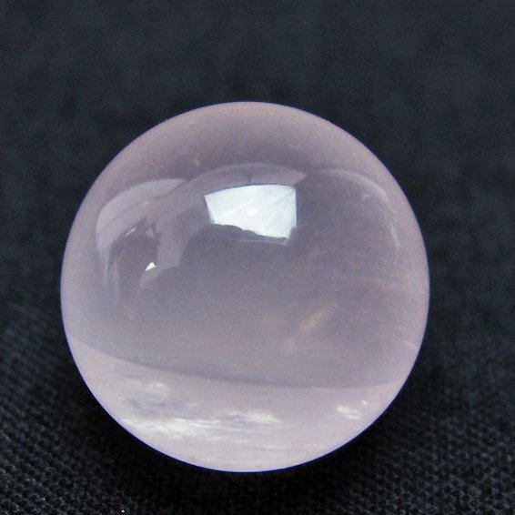 パワーストーン 天然石 スターローズクォーツ丸玉 15mm [T451-8682]