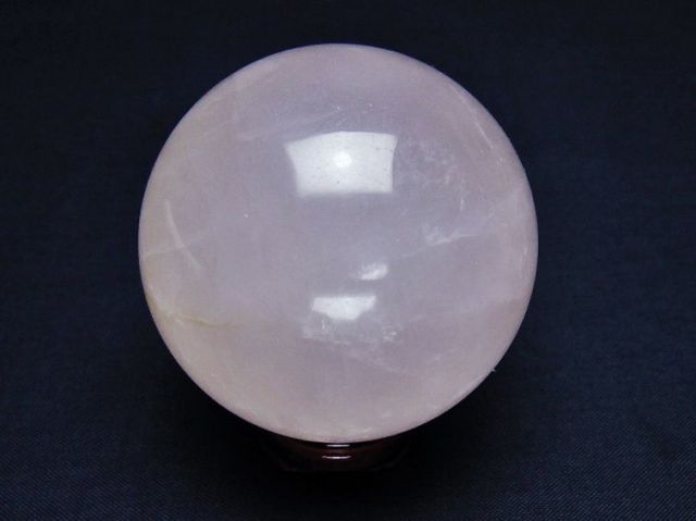 ローズクォーツ丸玉 56mm [T456-14640]